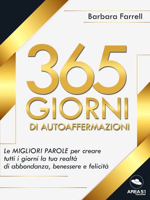 cover image of 365 giorni di autoaffermazioni